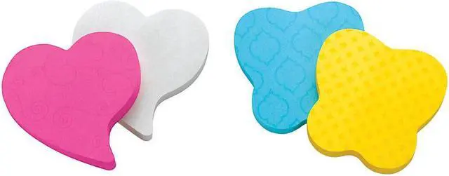 Alt view image 3 of 7 - Post-it Super Sticky Notepads Heart 3"x3" 75 Sheets 2/PK AST 7350HRT
