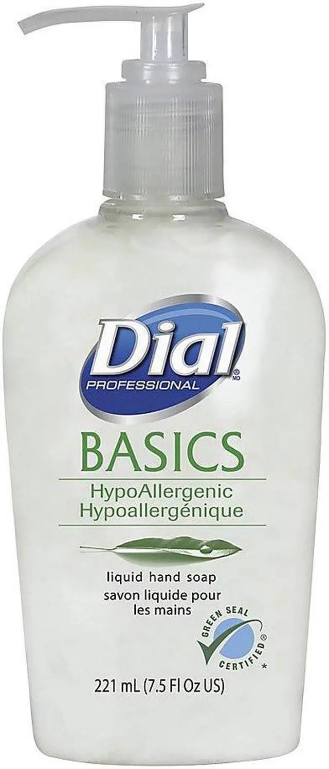 Alt view image 4 of 14 - Dial 6028 Basics Liquid Hand Soap, 7.5 oz., Rosemary & Mint