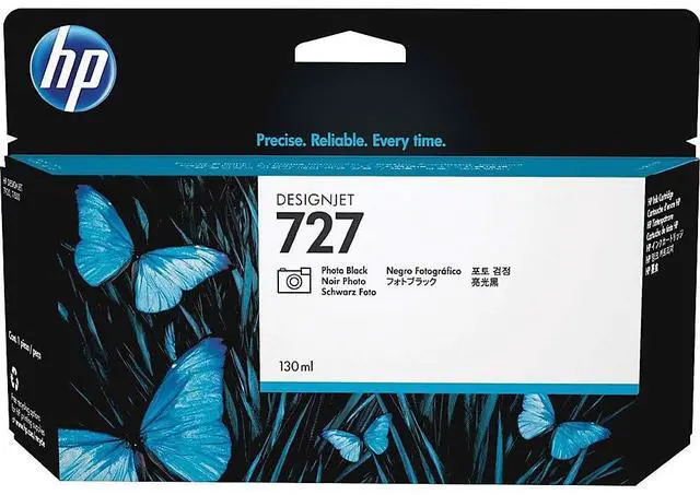 Alt view image 7 of 20 - HP 727 300-ml Photo Black DesignJet Ink Cartridge, F9J79A