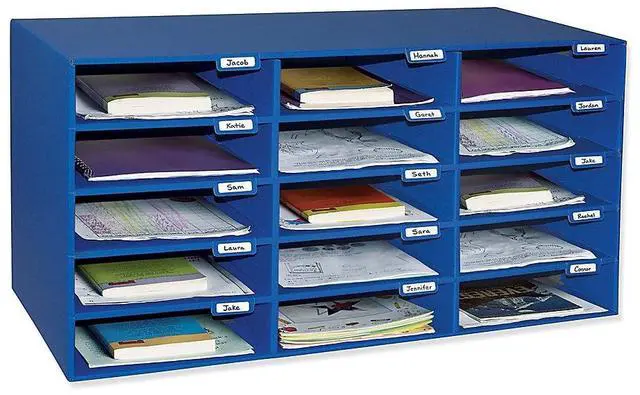 Alt view image 8 of 14 - Pacon Classroom Keepers Classroom Mailbox