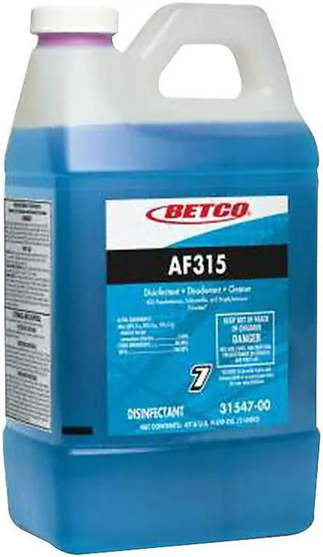 Main image of Betco® AF315 Disinfectant Cleaner, Citrus Floral Scent, 2 Liter, Case Of 4