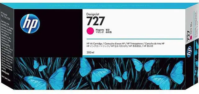 Alt view image 5 of 20 - HP 727 300-ml Magenta DesignJet Ink Cartridge, F9J77A