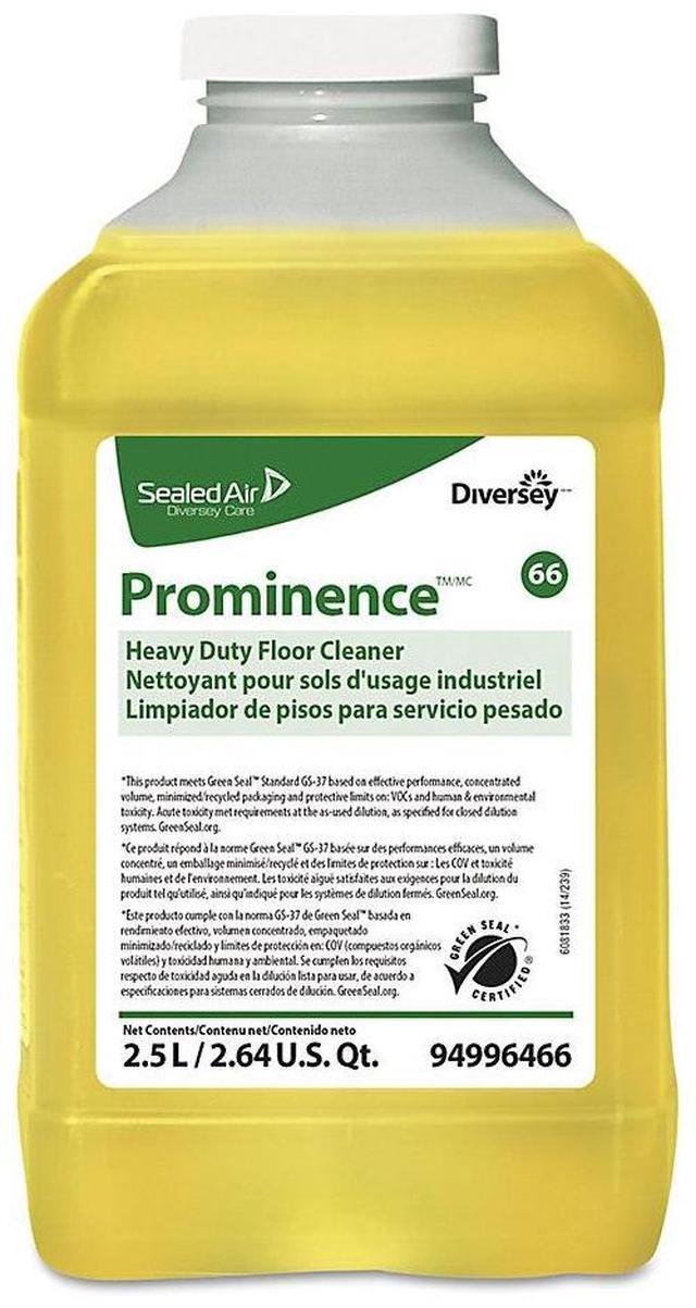 Alt view image 2 of 5 - DIVERSEY 94996466 Prominence Heavy Duty Floor Cleaner, J-Fill Dispenser, 2.5L,