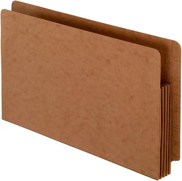 Alt view image 5 of 15 - Pendaflex Heavy-Duty End Tab File Pockets Straight Cut 1 Pocket Legal Brown 95545