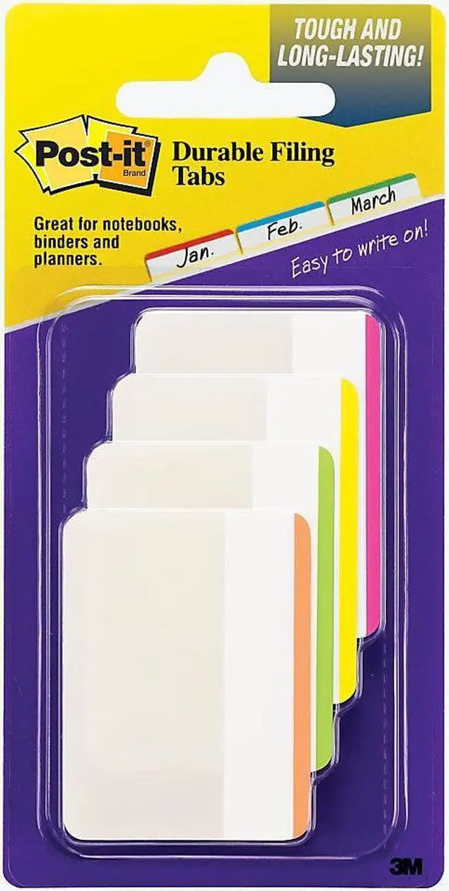 Alt view image 8 of 20 - Post-It Tabs Flag,Index Durable,Ast 686F1BB