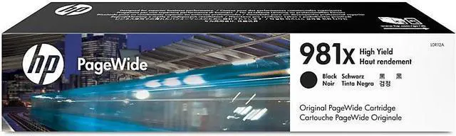 Alt view image 5 of 20 - HP 981X High Yield Black Original PageWide Cartridge, ~11,000 pages, L0R12A