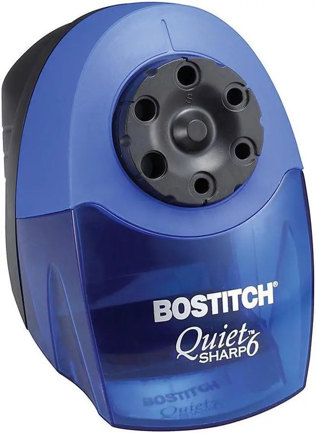 Main image of Stanley® Bostitch Classroom Electric Pencil Sharpener, Blue/Black