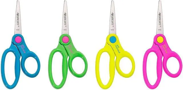 Alt view image 8 of 17 - Westcott Kids Scissors With Antimicrobial Protection Assorted Colors 5" Pointed