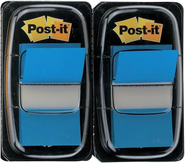 Alt view image 7 of 20 - Post-It Flags Standard Page Flags in Dispenser, Blue, 100 Flags/Dispenser 680BE2