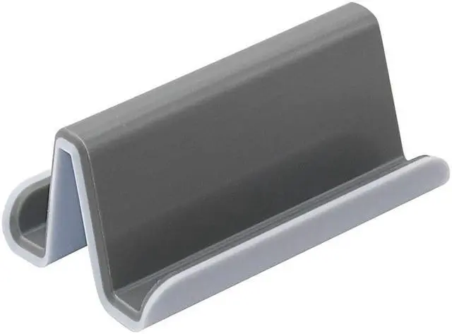 Main image of Advantus Fusion Double-Sided Business Card Holder Gray/White 37523
