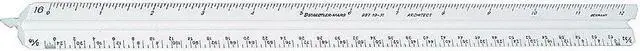Alt view image 3 of 11 - Staedtler Mars 12" Architect Triangular Scale (987 19-31BK) 274746
