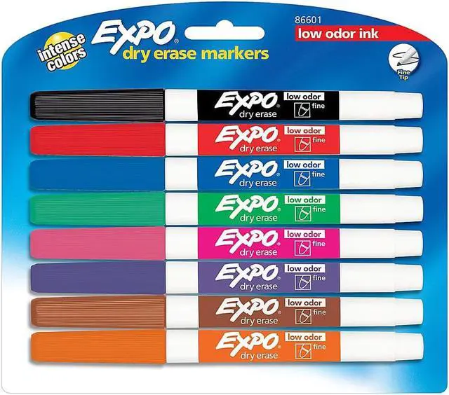 Alt view image 3 of 15 - Expo Dry Erase Marker Set   86601