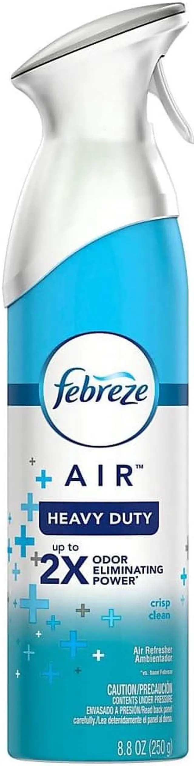 Alt view image 9 of 20 - Procter & Gamble 96257 8.8 oz Air Heavy Duty Crisp Clean, Aerosol