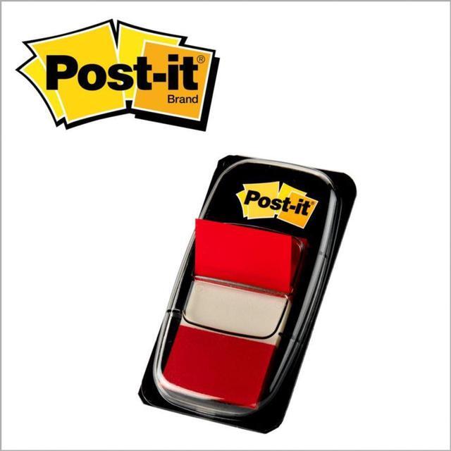 Alt view image 6 of 20 - 3M 680RD12 Marking Flags in Dispensers  Red  50 Flags/Dispenser  12 Dispensers Pack