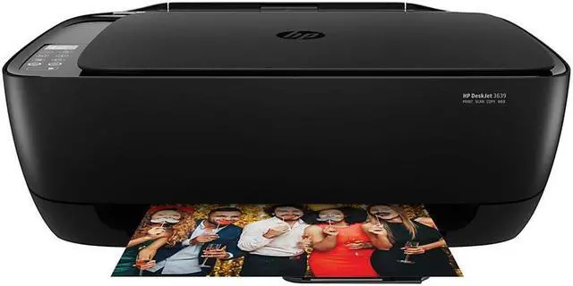Main image of HP Deskjet 3639 All-in-One - Multifunction printer - color - ink-jet - 8.5 in x 11.7 in (original) - A4/Legal (media) - up to 5 ppm (copying) - up to 20 ppm (printing) - 60 sheets - USB 2.0, Wi-Fi(n)
