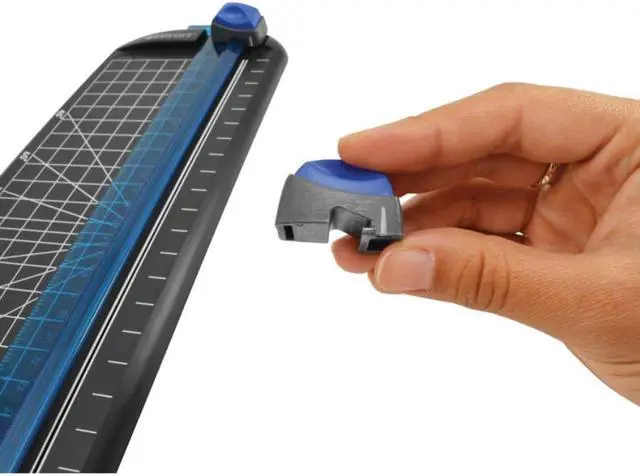 Alt view image 13 of 19 - Westcott Multi-Purpose Personal Trimmer 10 Sheets Plastic 6.38 x 12 15804