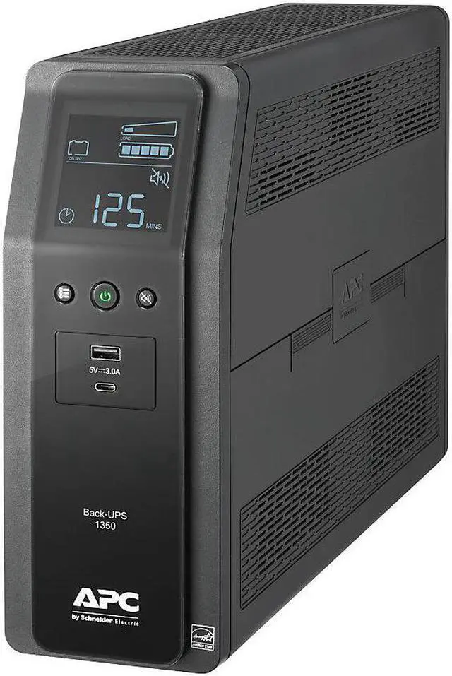 Alt view image 3 of 8 - APC Back-UPS Pro BN 1350VA Battery Backup & Surge Protector