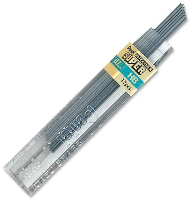 Alt view image 2 of 12 - Pentel 50HBBX Super Hi-Polymer Leads