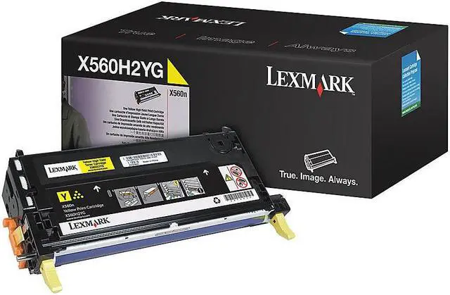 Alt view image 6 of 12 - Lexmark X560H2YG High-Yield Toner 10000 Page-Yield Yellow