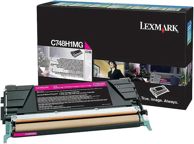 Alt view image 2 of 16 - LEXMARK C748H1MG C/X748 10K MAGENTA TONER (RP)