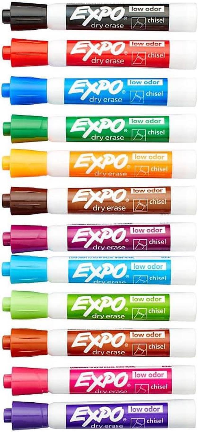 Expo Dry Erase Marker Set,Chisel,PK12 81043, 1 - City Market