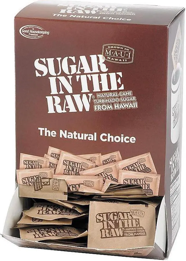 Alt view image 4 of 6 - Unrefined Sugar Made From Sugar Cane, 200 Packets/Box
