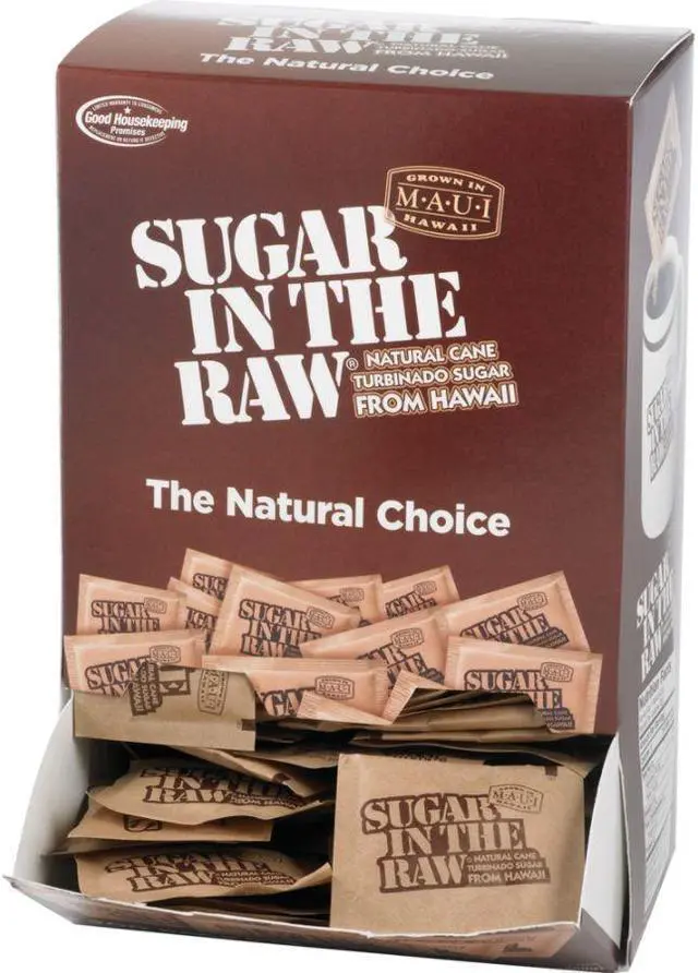 Alt view image 5 of 6 - Unrefined Sugar Made From Sugar Cane, 200 Packets/Box