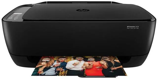 Alt view image 8 of 10 - HP Deskjet 3639 All-in-One - Multifunction printer - color - ink-jet - 8.5 in x 11.7 in (original) - A4/Legal (media) - up to 5 ppm (copying) - up to 20 ppm (printing) - 60 sheets - USB 2.0, Wi-Fi(n)