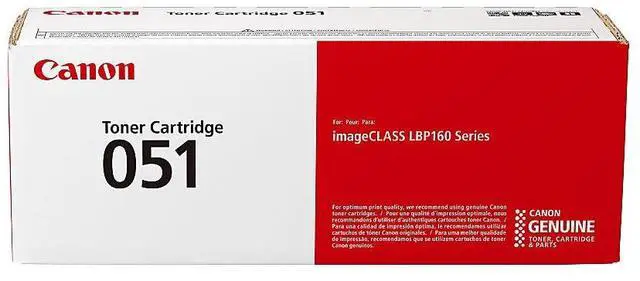 Alt view image 6 of 13 - Canon 2168C001 Toner Cartridge 051 for imageCLASS LBP160 Series Printer