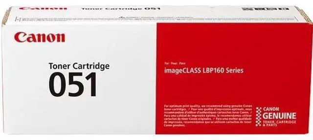 Alt view image 8 of 13 - Canon 2168C001 Toner Cartridge 051 for imageCLASS LBP160 Series Printer