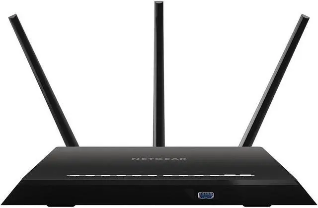 Alt view image 8 of 20 - NETGEAR Nighthawk AC1900 Dual Band Wi-Fi Gigabit Router (R7000)