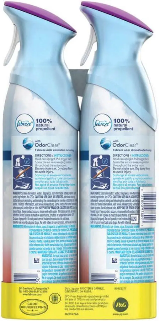 Alt view image 5 of 9 - febreze air freshner with Gain scent monlight breeze (pack of 2) 8.8 oz each