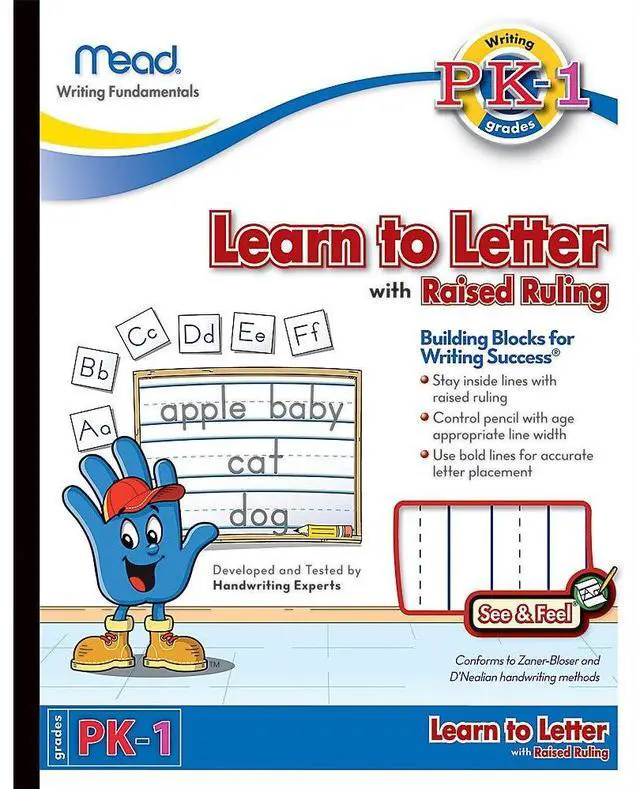 Alt view image 5 of 6 - Mead Learn To Letter Writing Book