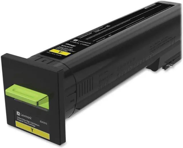 Alt view image 9 of 20 - Lexmark Original Toner Cartridge - Laser - Extra High Yield - Yellow - 1 Each