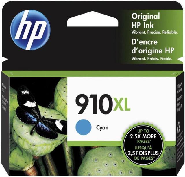 Alt view image 5 of 18 - HP 910XL High Yield Cyan Original Ink Cartridge, ~825 pages, 3YL62AN#140