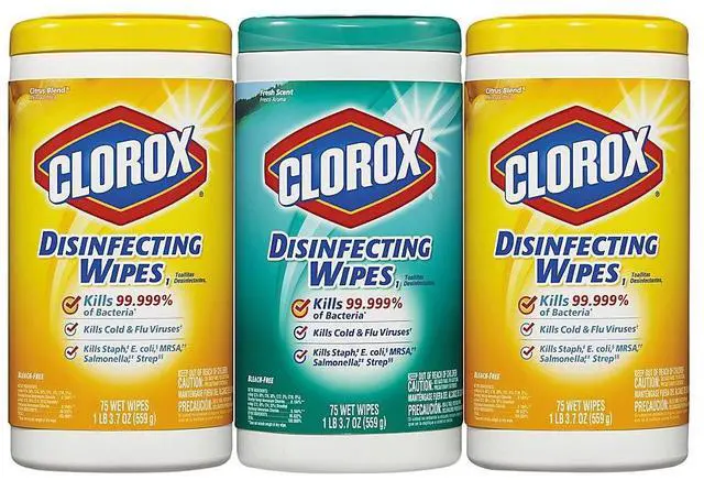 Alt view image 9 of 15 - Clorox Disinfecting Wipes Value Pack 1949018