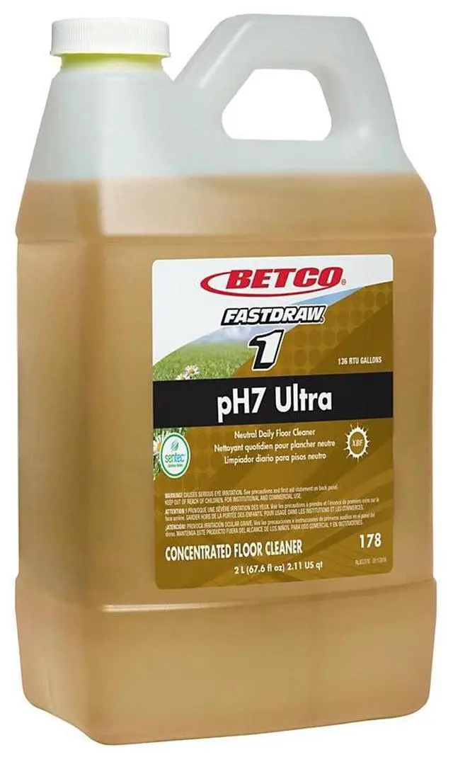 Main image of Betco® PH7 Ultra Floor Cleaner, Fastdraw, 67.6 Oz (2-Liter)