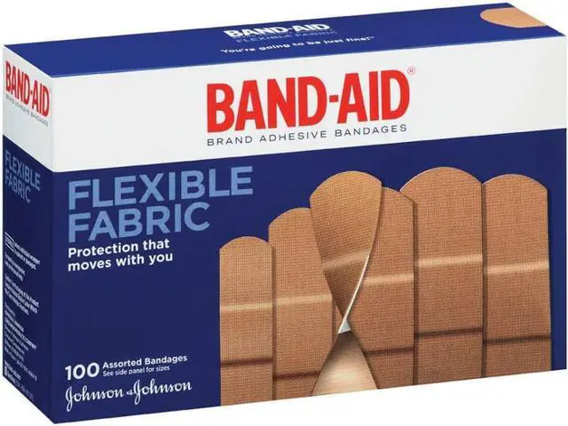 Alt view image 6 of 16 - BAND-AID Flexible Fabric Adhesive Bandages Assorted 100/Box 11507800