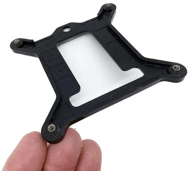 Alt view image 4 of 4 - 2018 New Cheap LGA 115X /1150/1155/1156 PC Plastic Backplate CPU Cooler Bracket CPU Heatsink Cooling Radiators Backplane 75x75mm