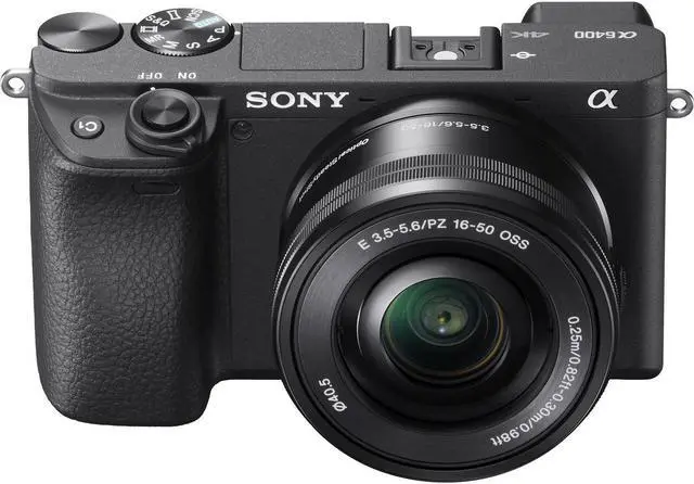 Alt view image 13 of 20 - Sony Alpha a6400 Mirrorless Digital Camera with 16-50mm Lens