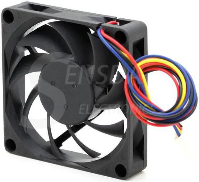 Alt view image 2 of 3 - For AVC DE07015B12L 7cm 70*70*15mm 70mm computer case cpu cooling fans  12V 0. 3A 7CM 7015 cooler