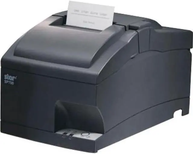 Alt view image 2 of 8 - Star Micronics 39332310 Sp742Md Gry Us, Impact, Printer, Cutter, Serial, Gray, Power Supply Included