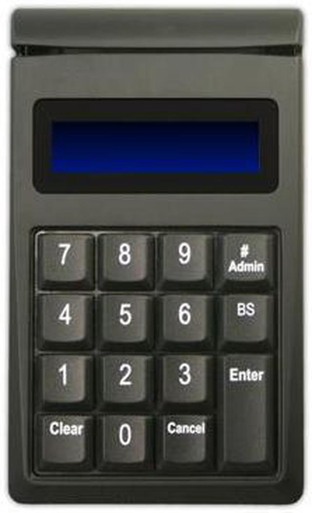 Main image of ID TECH, SECUREKEY M130, USB-KEYBOARD, XML,15 KEY, 3 TRACK, BLACK