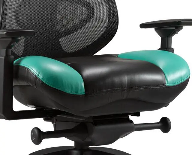 Alt view image 2 of 7 - BodyBilt® G7 Ergonomic Mesh Back Gaming Chair, Adjustable Back, Seat Depth / Height, Air Cell Lumbar, Multidirectional Arms. Proudly Made in the USA