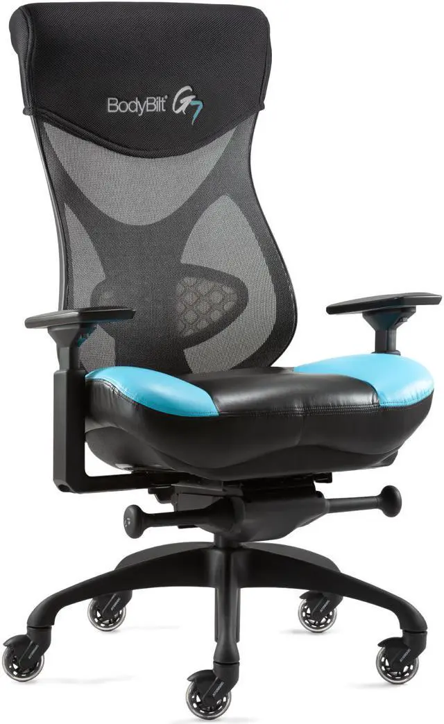 Main image of BodyBilt® G7 Ergonomic Mesh Back Gaming Chair, Adjustable Back, Seat Depth / Height, Air Cell Lumbar, Multidirectional Arms. Proudly Made in the USA