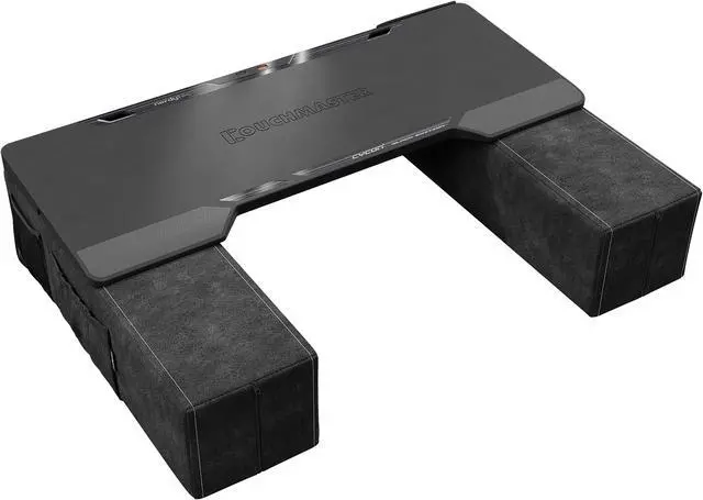 Alt view image 7 of 9 - Couchmaster CYCON² - New Design - Fusion Grey - Couch Gaming Desk for Mouse & Keyboard for PC, PS4/5, XBOX One/Series X