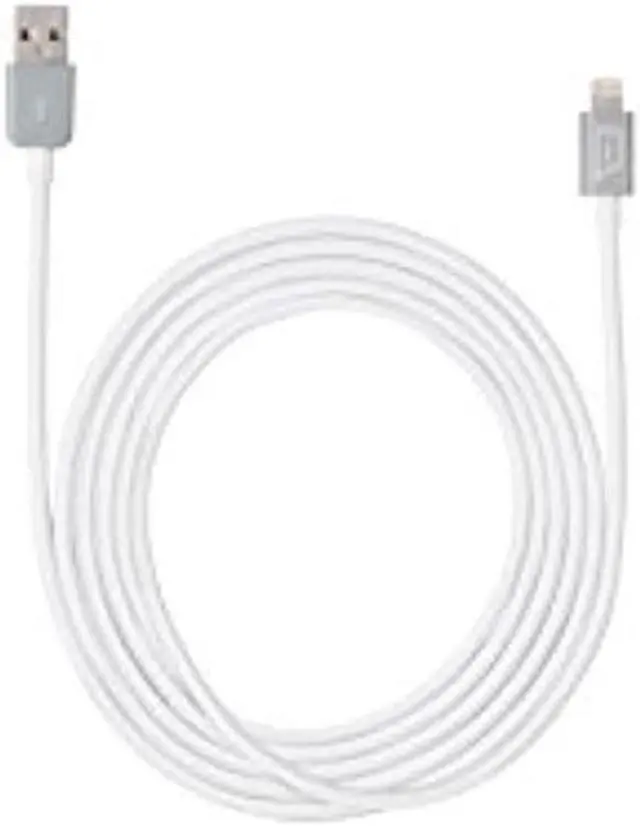 Alt view image 2 of 2 - Targus iStore Lightning Charge 6.7ft (2m) Cable (White) - ACC96905CAI