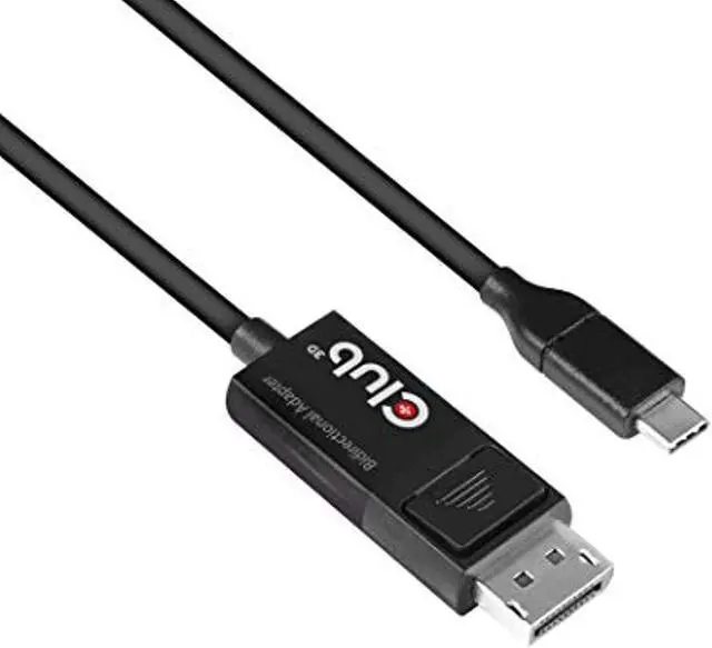 Alt view image 4 of 15 - Club 3D Usb Type C Cable To Dp 1.4 8K60hz M/M 1.8M/5.9Ft