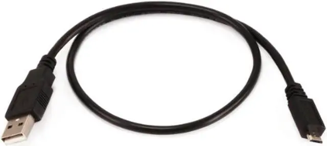 Alt view image 4 of 8 - Monoprice USB Cable - 1.5 Feet - Black | Micro USB / Micro-B 2.0 A Male to 5pin Male 28/28AWG compatible with Samsung Galaxy , Note , Android, LG , HTC One,Nexus, Tablets and More!