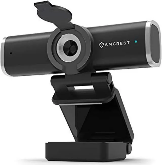 Alt view image 6 of 6 - Amcrest 1080P Webcam with Microphone & Privacy Cover, Web Cam USB Camera, Computer HD Streaming Webcam for PC Desktop & Laptop w/Mic, Wide Angle Lens & Large Sensor for Superior Low Light (AWC195-B)